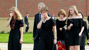 La familia de Otto Warmbier