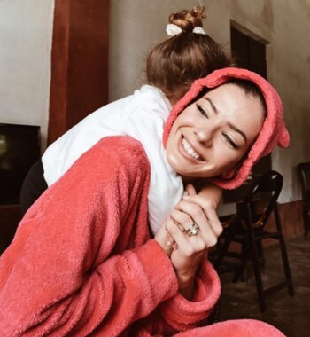 La foto que la actriz