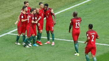 En San Petersburgo, Cristiano Ronaldo anotó