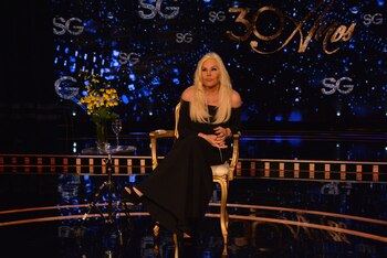 Susana Giménez lució su esbelta