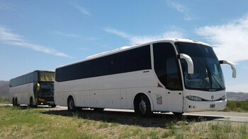 Dos vehículos de la flota