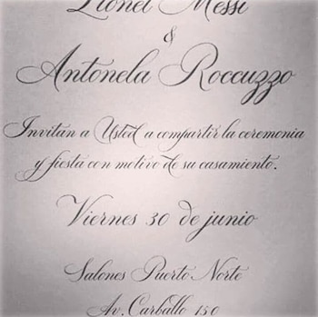 La invitación a la boda