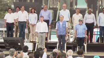 Imagen del acto en Mesetas,