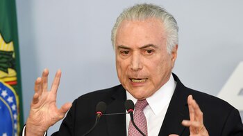 Michel Temer, presidente de Brasil