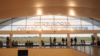 Interior del Aeropuerto Internacional de