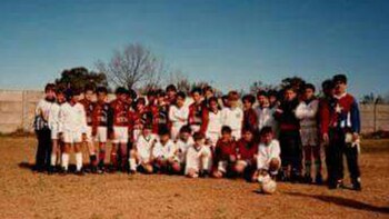 Un partido amistoso en inferiores