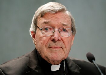 El cardenal George Pell durante