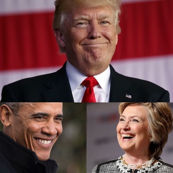 Tanto Hillary Clinton como Barack