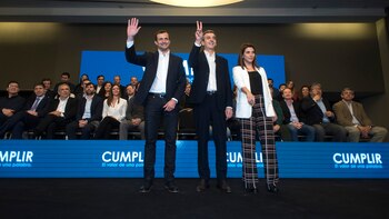 Randazzo junto a “Bali” Bucca