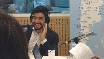 Facundo Moyano, en Radio Nacional