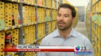 Felipe Millón, Amazon Prime Now