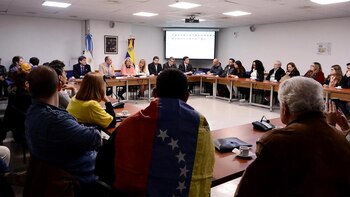 Venezolanos recientemente llegados al país