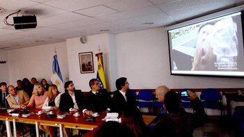 Durante la reunión, se mostraron