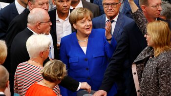 La canciller alemana Angela Merkel