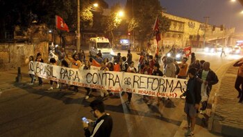 Durante la madrugada hubo cortes