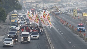 Las primeras movilizaciones comenzaron temprano