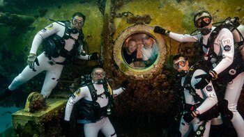 La tripulación de la NASA