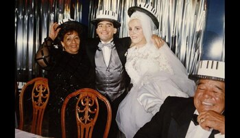 Doña Tota, Diego, Claudia y