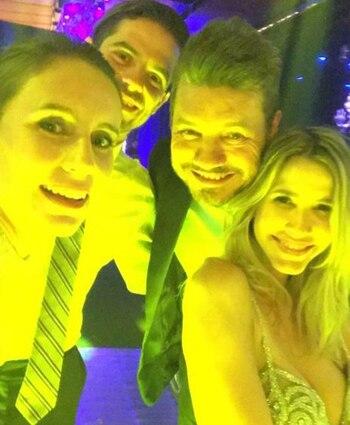 Gisela Dulko, Fernando Gago, Marcelo