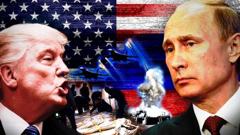 Donald Trump y Vladimir Putin,