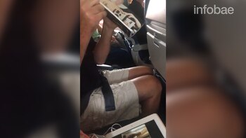 La tripulación sólo atendió el