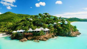 Al ser una isla circular,