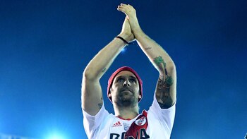 Fernando Cavenaghi en su despedida