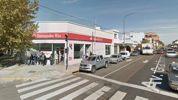 El banco Santander Río de