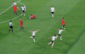 El festejo de los alemanes