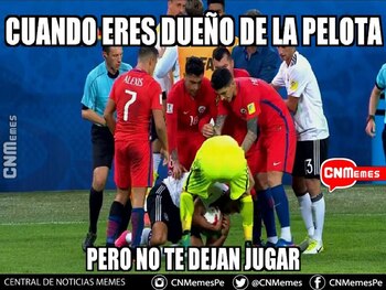 Los memes de Chile-Alemania