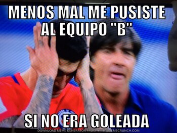 Los memes de Chile-Alemania