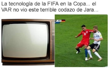 Los memes de Chile-Alemania