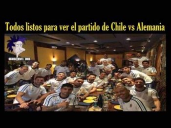 Los memes de Chile-Alemania