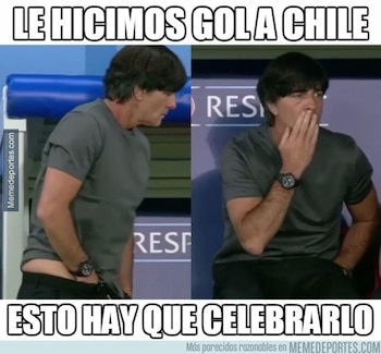 Los memes de Chile-Alemania