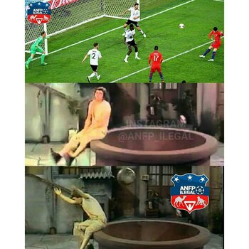 Los memes de Chile-Alemania