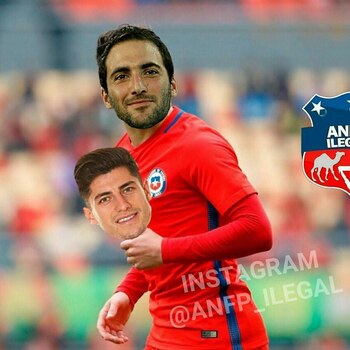 Los memes de Chile-Alemania