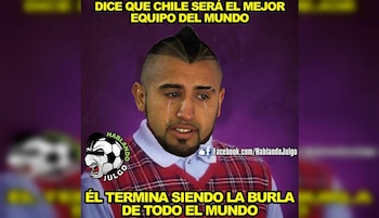 Los memes de Chile-Alemania