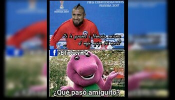 Los memes de Chile-Alemania