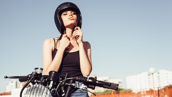 Las licencias de motos femeninas