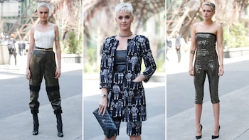 Cara Delevigne, Katy Perry junto a Kristen Stewart, las estrellas lucieron su melena super corta y platinada