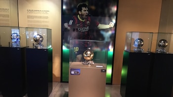 Los cinco Balones de Oro que ganó Messi durante su trayectoria (Mauricio Luna)