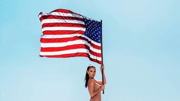 Alessandra Ambrosio fue la más osada (Instagram)