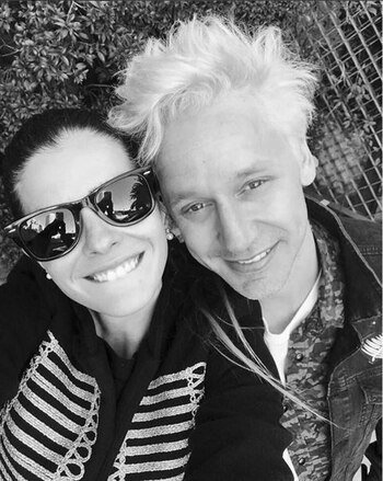 “La China”, feliz con Vicuña,