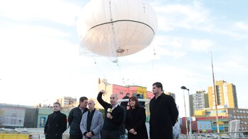 El globo servirá para monitorear