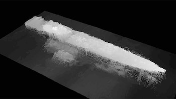 La Ardent hundida en las