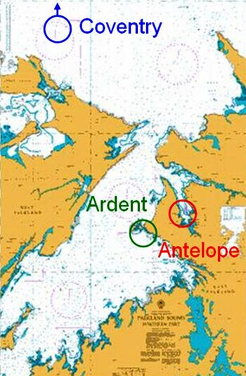 El mapa del HMS Enterprise