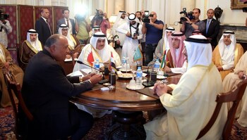 Cancilleres de Arabia Saudita, Bahrein,