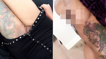 Las fotos íntimas que Blac