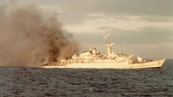 La fragata Ardent soportó tres