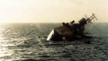 El destructor tipo 42 tardó